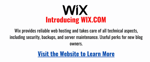 wix.com cms for blogging