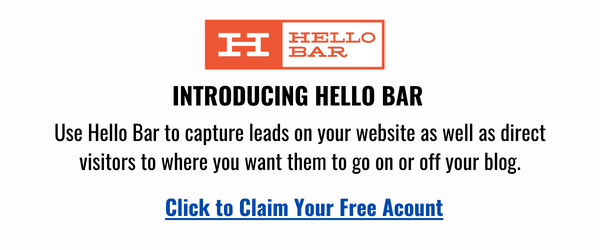 hellp bar tool for bloggers